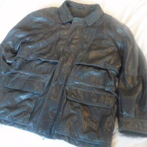 Marc New York Leather Jacket Mens Size XL TG Pre Owned